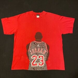 Rare Vintage 1990's Michael Jordan Chicago Bulls Graphic Tee Size XL
